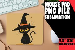Watercolor Halloween Mouse Pad PNG Product Image 1