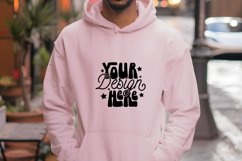 Gildan 18500 Hoodie Mockups, Christmas Gildan 18500 ladies Product Image 1