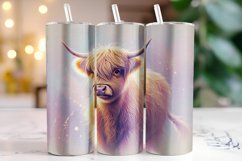 Highland Cow Tumbler Wrap | Sublimation | Tumblers Product Image 1