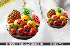 Pattern Stained Glass Ornament PNG ,Digital Download File Product Image 1