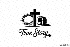True story SVG | SVG Cut files | Cricut Product Image 1