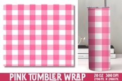 Pink Digital Paper Tumbler Wrap Product Image 1