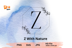 With Nature Monogram Product Image 1