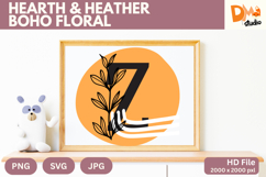 Hearth &amp; Heather Boho Floral Monogram Product Image 1