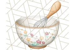 Cottagecore Kitchen Chicken Clipart PNG, Fairytale Style Product Image 2