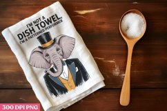 I&#039;m not a dish towel, I&#039;m a patterned performer PNG, Funny K Product Image 1