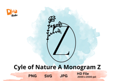 Cycle of Nature Monogram Product Image 1