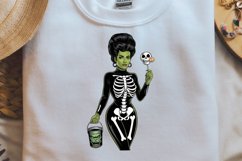 Vintage Witch Halloween Sublimation PNG Product Image 1