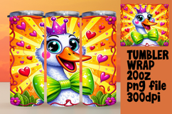 20oz Sublimation Gift Template , Goose Product Image 1