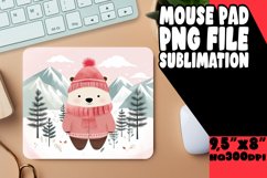 Winter Character Boho Mouse Pad Bliss Product Image 1