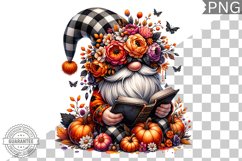 Halloween Gnome Sublimation - Clipart PNG Design Product Image 1
