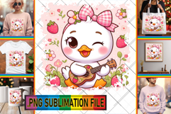 Playful TSHIRT Art Magic PNG, Cute Goose Product Image 1