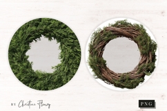 4 Christmas Photo Ornament PNG Product Image 2