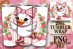 SERENE GIFT 20oz TUMBLER WRAP, Cute Goose Product Image 1