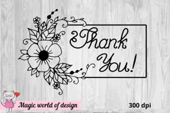 Thank you svg clipart Product Image 3