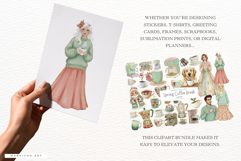 Spring Coffee Break Clipart Product Image 4