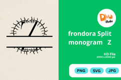 Frondora Split Monogram Product Image 1