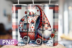Ladybug Tumbler Sublimation - 20 Oz Skinny Tumbler Product Image 1