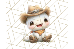Old West Ghost Halloween PNG Clipart Product Image 2
