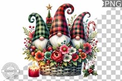 Christmas Gnome Sublimation - Clipart PNG Bundle Product Image 2
