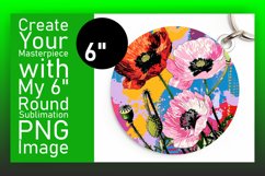 Bold Floral Pattern Sublimation Designs Product Image 1