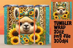 RICH 20oz Tumbler Template for Gifts , Cute Animals Product Image 1