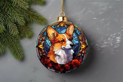 Pembroke Welsh Corgi Dog Stained Glass - 04 Variations Product Image 2