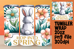 DIY 20oz Tumbler Wrap File , Easter Product Image 1