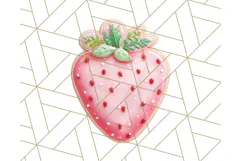 Summer Iced Cookie Clipart PNG, Cute Tropical Cookies Product Image 2
