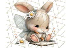 Forest Fairy Garden Creatures PNG, Whimsical Woodland Art Product Image 2