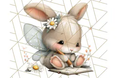 Forest Fairy Garden Creatures PNG, Whimsical Woodland Art Product Image 2