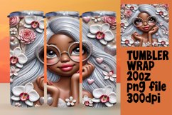 RICH 20oz Tumbler Template for DIY Projects , 3D Cupid Product Image 1