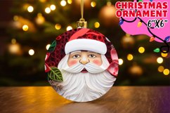 Festive Season: Winter's Round Ornament Beauty Product Image 1
