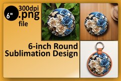 Whimsical Car Coasters: Glittery Round Ornament Product Image 1