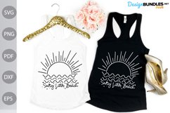 Salty Little Beach SVG Design Product Image 1