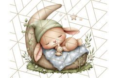 Woodland Nursery Baby Animals Clipart, Cute Animals Png Product Image 2