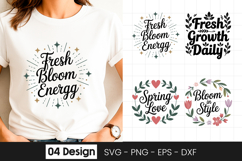 Fresh Growth Daily Inspirational SVG PNG Product Image 1