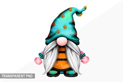 Halloween Gnome - Halloween Gnome Sublimation Design Product Image 1