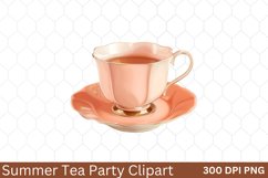 Summer Tea Party Clipart Product Image 1