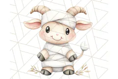 Halloween Animal Costumes PNG, Cute Spooky Animals Clipart Product Image 2