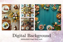 Easter Egg Background Backdrop Wallpaper Wall Art Product Image 1