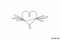 Heart SVG | SVG Cut files | Cricut Product Image 1