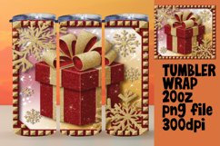 SLEEK 20oz Tumbler Design , 3D Xmas Product Image 1