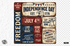 Patriotic Signs PNG illustrations Product Image 1