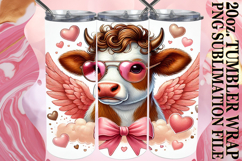 Joyful Escape 20oz tumbler wrap, Valentines Product Image 1