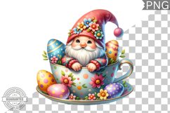Easter Gnome Sublimation - Clipart PNG Design Product Image 1