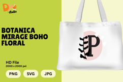 Botanica Mirage Boho Floral Monogram Product Image 1