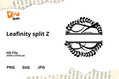 Leafinity Split Monogram Product Image 1