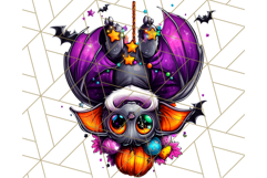 Pumpkin Party Halloween Clipart PNG, Cute Spooky Elements Product Image 2