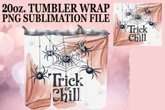 Blissful love 20oz tumbler wrap, Halloween Product Image 1